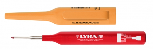 INK deep hole marker - red 
