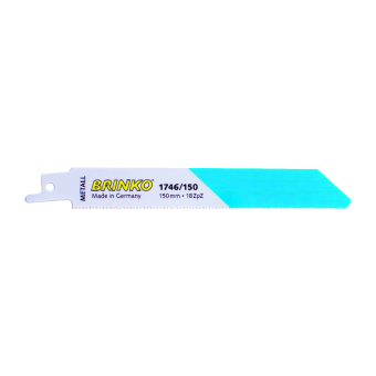 Hoja de sierra de sable metal 150 mm