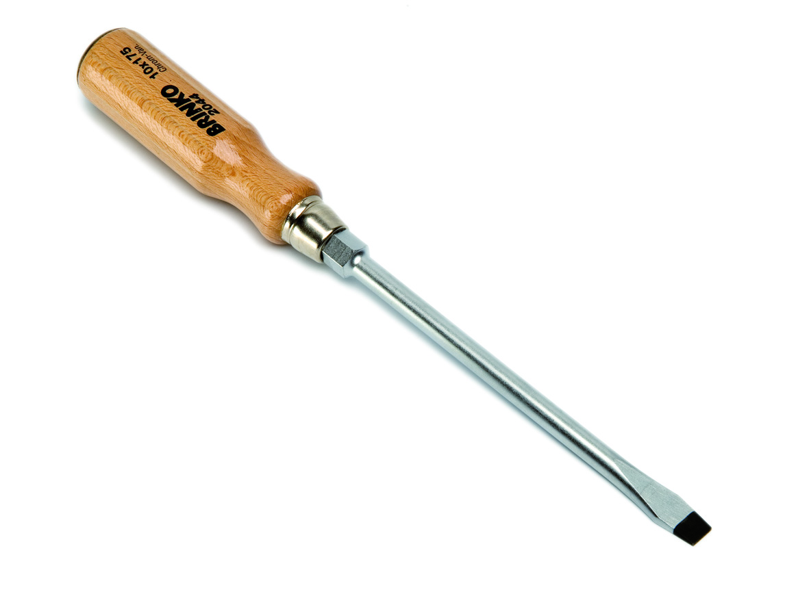 Slotted Head Magnetic Tip Screwdriver By Simply Tools 8 x 150mm Flat 