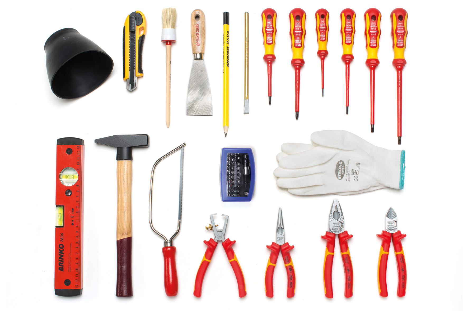 BRINKO Werkzeuge, Werkzeug Sortiment, Elektro CLASSIC