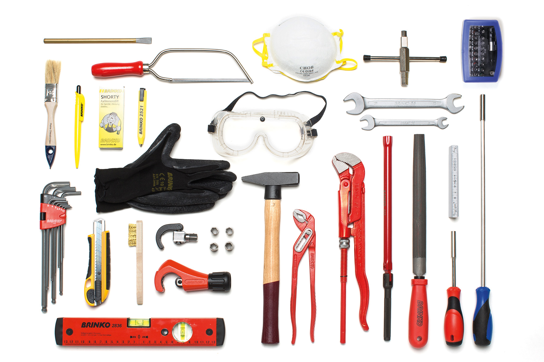 ☭☭☭ New vintage Soviet electrician plumbing tool set of 13 pieces 