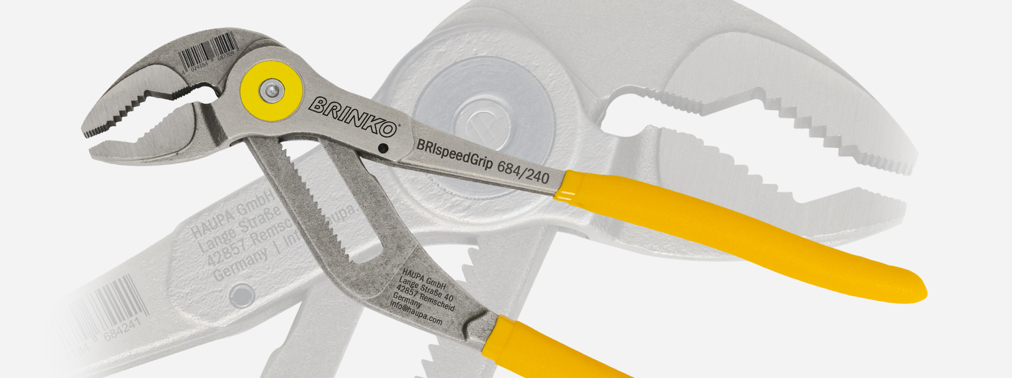 Wasserpumpenzange  BRIspeedGrip